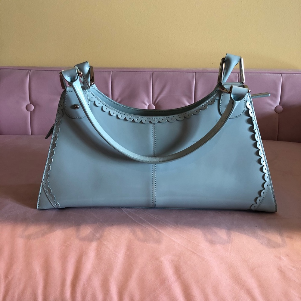 Via Spiga Baby Blue Handbag